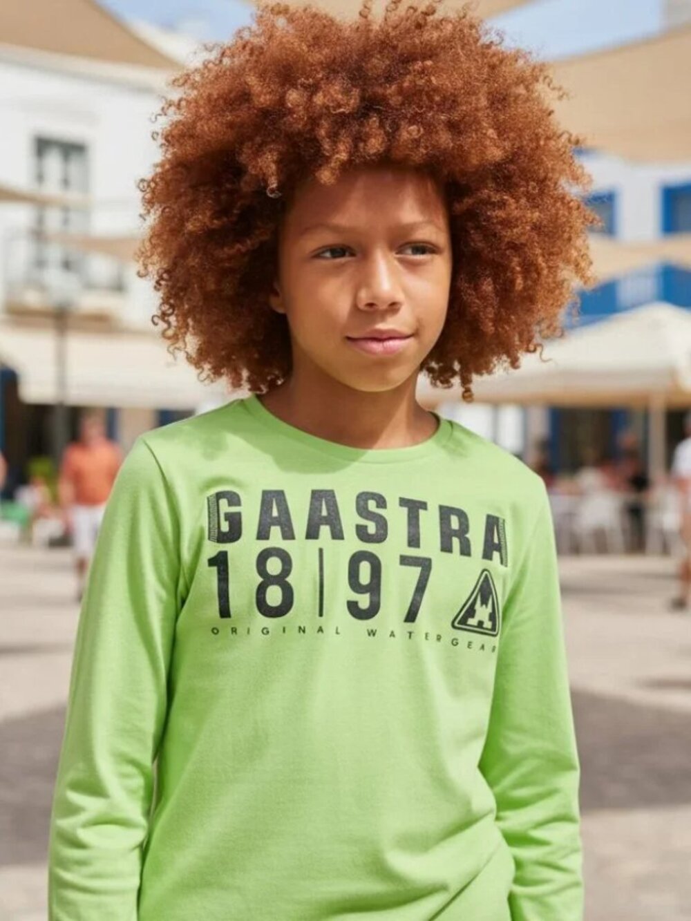 GAASTRA Netherlands Long Sleeve Tee Kids 12 Sailing Euro Style Graphic Shirt - Picture 14 of 14